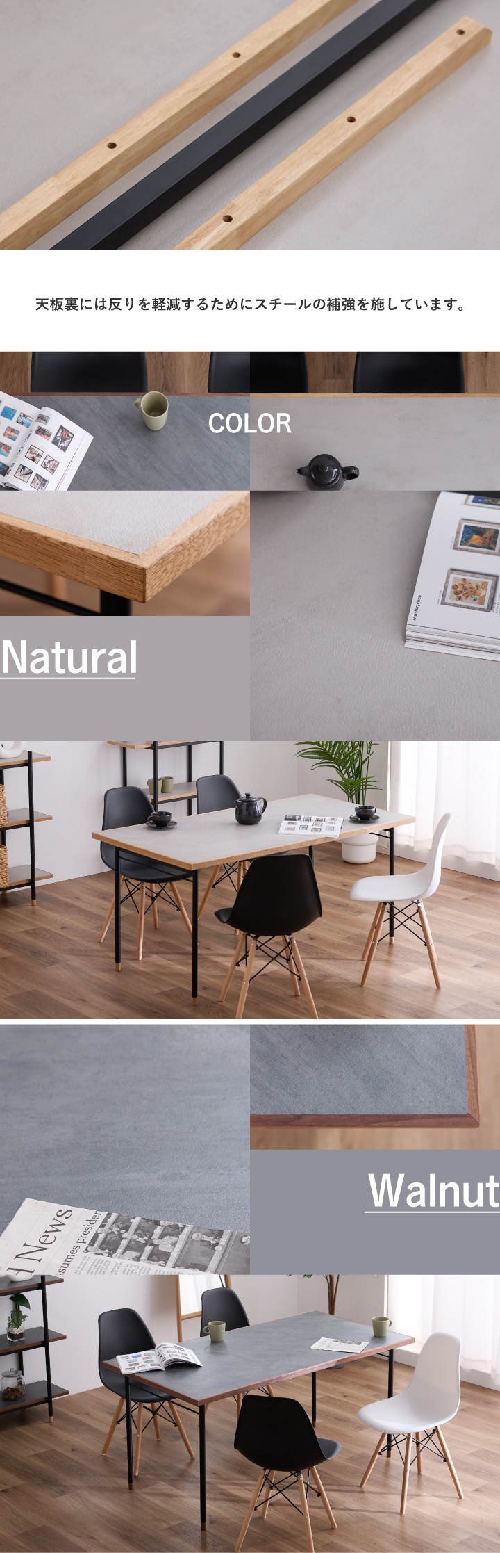 壁掛けテーブル ステンレススチール 100x40cm 壁掛けテーブル - ステンレススチール ガレージと小屋、オフィス