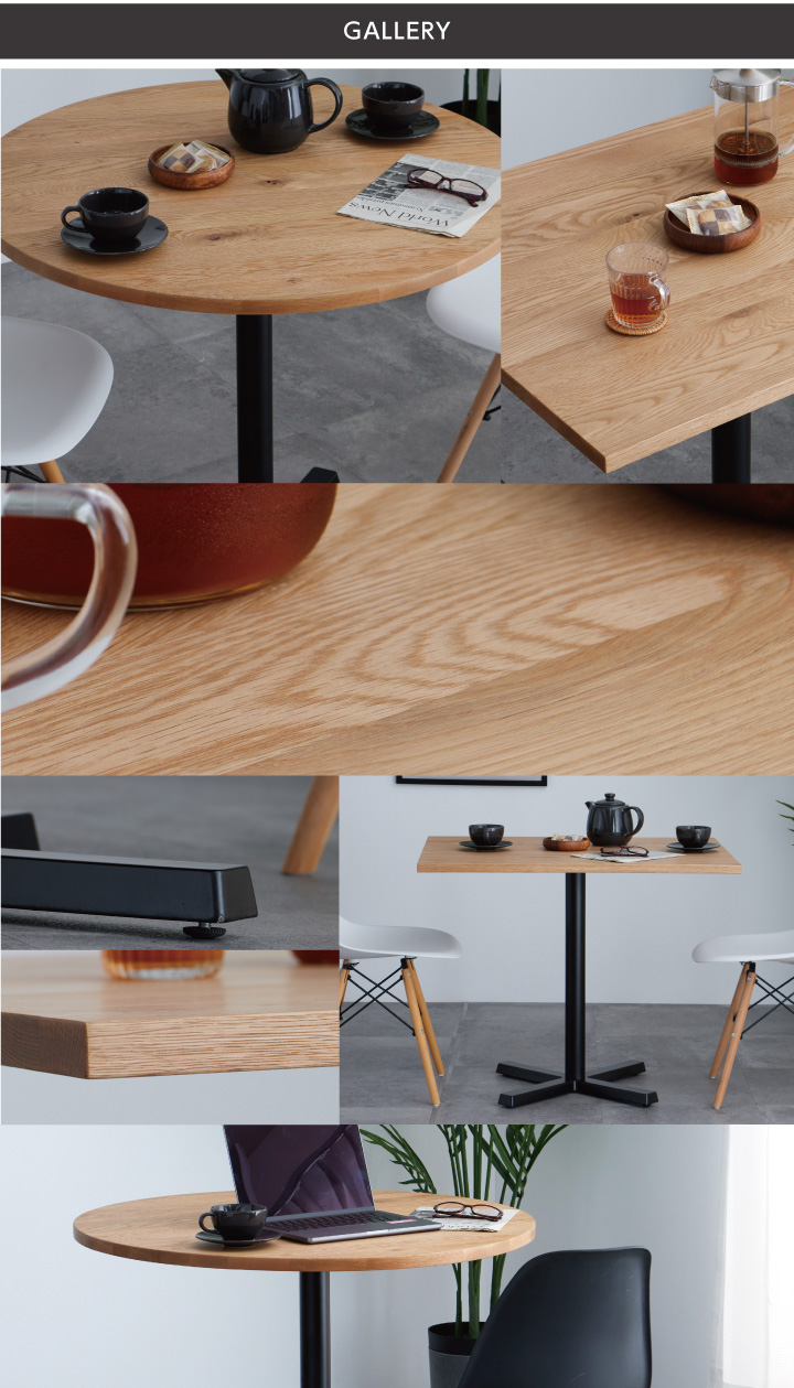 終了間近！◼️ノーブランド古材カフェテーブル ダイニングテーブル カフェテーブル 正方形 木目｜BAL table