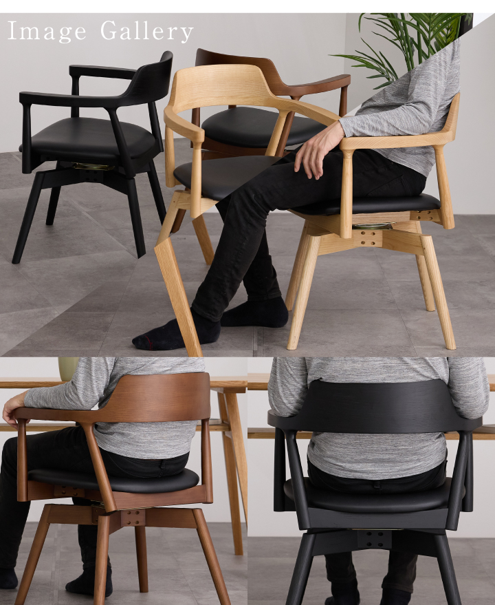 美品】ロイヤルスチール株 木製 クリーム色 回転式ダイニング